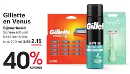 Sligro Gillette en Venus aanbieding