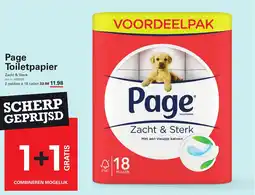 Sligro Page Toiletpapier aanbieding