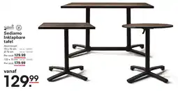 Sligro Sediamo Inklapbare tafel aanbieding