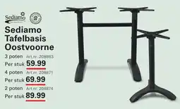 Sligro Sediamo Tafelbasis Oostvoorne aanbieding