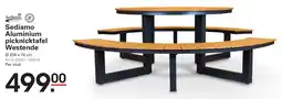 Sligro Sediamo Aluminium picknicktafel Westende aanbieding