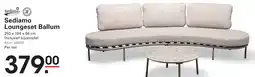 Sligro Sediamo Loungeset Ballum aanbieding
