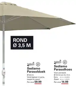 Sligro Sediamo Parasolhoes aanbieding