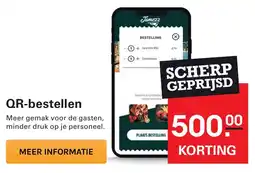 Sligro QR-bestellen aanbieding