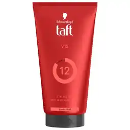 Trekpleister Taft V12 Level 12 Haargel aanbieding