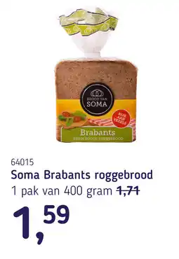 Van Hoeckel Soma Brabants roggebrood aanbieding