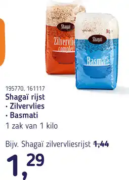 Van Hoeckel Shagaï rijst aanbieding