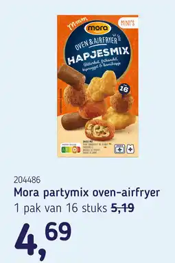Van Hoeckel Mora partymix oven-airfryer aanbieding