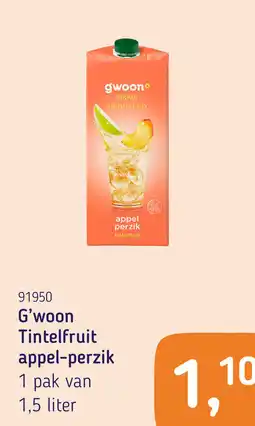 Van Hoeckel G'woon Tintelfruit appel-perzik aanbieding