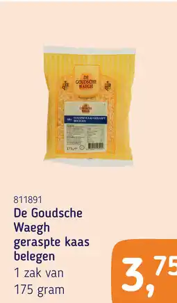 Van Hoeckel De Goudsche Waegh geraspte kaas belegen aanbieding
