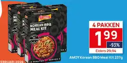 Butlon AMOY Korean BBQ Meal Kit aanbieding