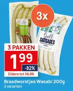 Butlon Braadworstjes Wasabi aanbieding