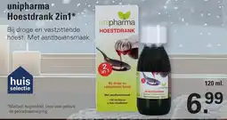 De Online Drogist unipharma Hoestdrank 2n1 aanbieding
