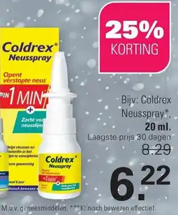 De Online Drogist Coldrex Neusspray aanbieding