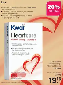 De Online Drogist Kwai aanbieding