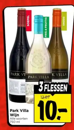 Vomar Voordeelmarkt Park Villa Wijn aanbieding
