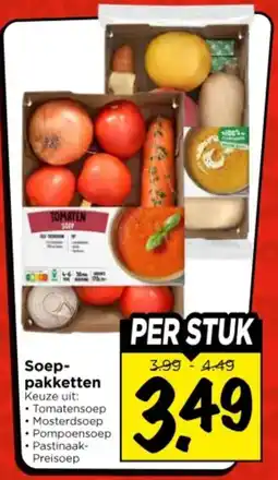 Vomar Voordeelmarkt Soep pakketten aanbieding