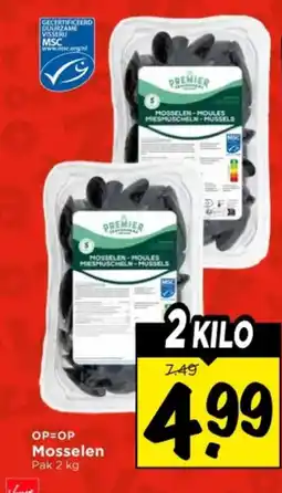 Vomar Voordeelmarkt Mosselen aanbieding