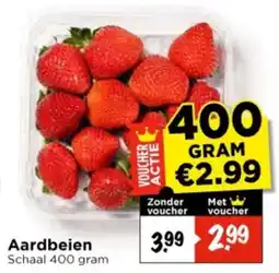 Vomar Voordeelmarkt Aardbeien aanbieding