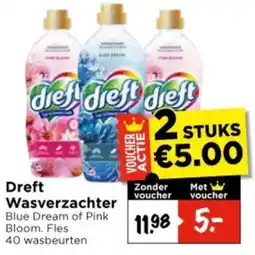 Vomar Voordeelmarkt Dreft Wasverzachter aanbieding