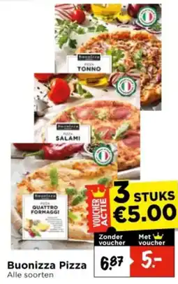 Vomar Voordeelmarkt Buonizza Pizza aanbieding