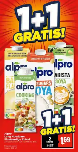 Vomar Voordeelmarkt Alpro Lang Houdbare Plantaardige Zuivel aanbieding