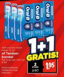 Vomar Voordeelmarkt Tandenborstel aanbieding