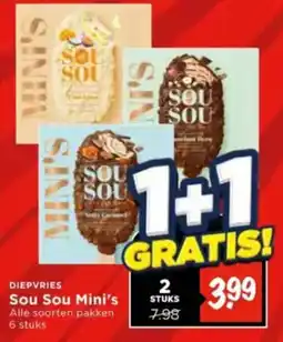 Vomar Voordeelmarkt Sou Sou Mini's aanbieding