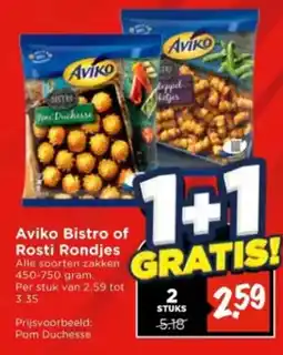 Vomar Voordeelmarkt Aviko Bistro of Rosti Rondjes aanbieding
