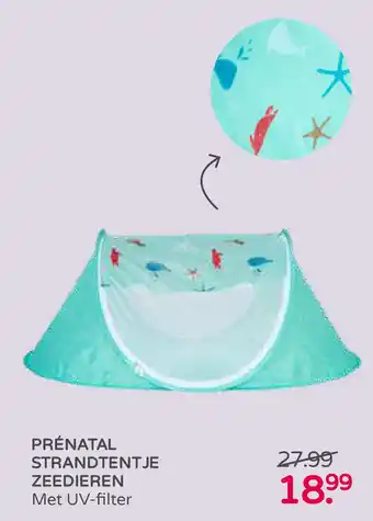 Prenatal Prénatal Strandtentje Zeedieren aanbieding