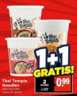 Vomar Voordeelmarkt Thai Temple Noodles aanbieding