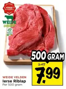Vomar Voordeelmarkt Weide velden lerse Riblap aanbieding