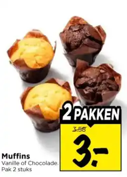 Vomar Voordeelmarkt Muffins aanbieding
