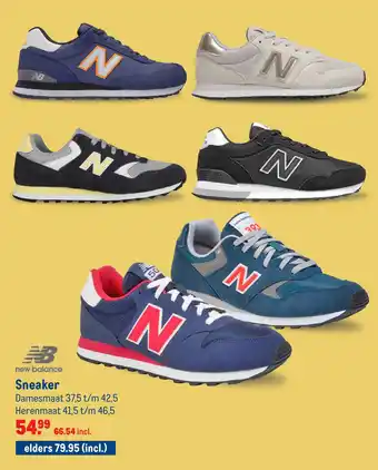 Makro new balance Sneaker aanbieding