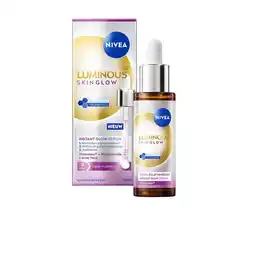 Kruidvat NIVEA Luminous630 Skin Glow Instant Glow Serum aanbieding