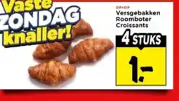 Vomar Voordeelmarkt Versgebakken Roomboter Croissants aanbieding