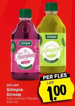 Vomar Voordeelmarkt Slimpie Siroop aanbieding