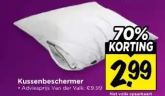 Vomar Voordeelmarkt Kussenbeschermer aanbieding