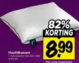 Vomar Voordeelmarkt Hoofdkussen aanbieding