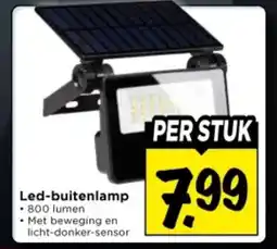 Vomar Voordeelmarkt Led buitenlamp aanbieding