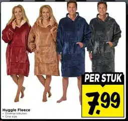 Vomar Voordeelmarkt Huggle Fleece aanbieding