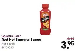 HANOS Gouda's Glorie Red Hot Samurai Sauce aanbieding