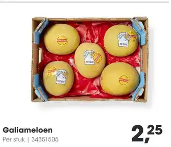 HANOS Galiameloen aanbieding