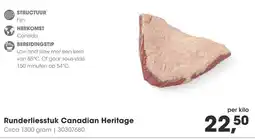HANOS Runderliesstuk Canadian Heritage aanbieding