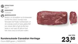 HANOS Rundersukade Canadian Heritage aanbieding