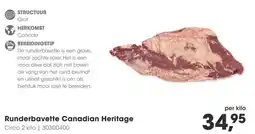 HANOS Runderbavette Canadian Heritage aanbieding