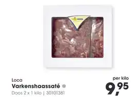 HANOS Loca Varkenshaassaté aanbieding