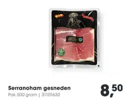 HANOS Serranoham gesneden aanbieding