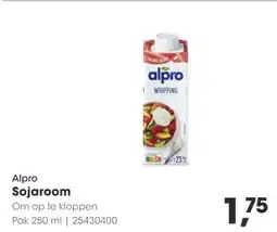 HANOS Alpro Sojaroom aanbieding