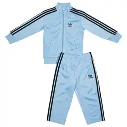 Foot Locker Adidas Firebird Trainingspakken Baby - Blauw - Maat 69 - 74 CM - Poly Tricot aanbieding